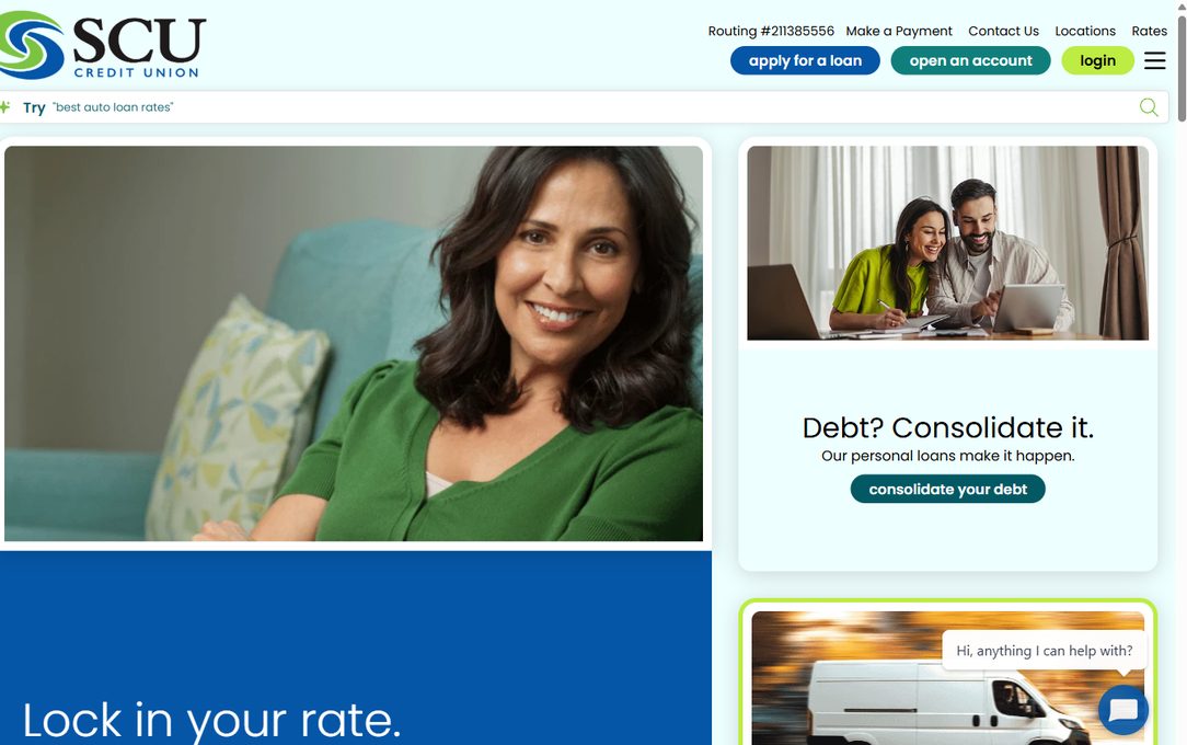SCU Credit Union – scucu.org