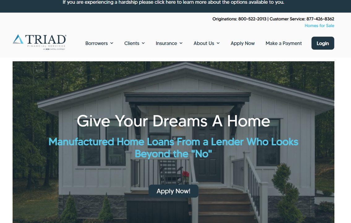 Triad Financial Services – triadfs.com