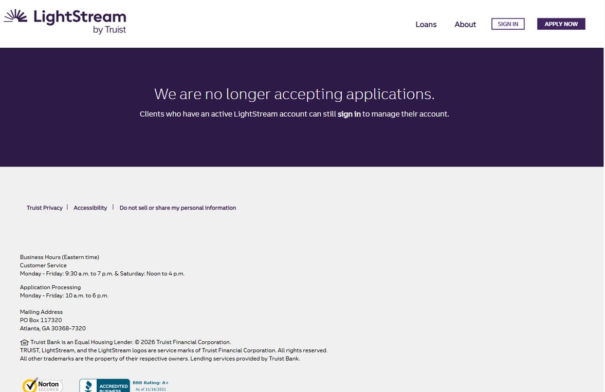 LightStream by Truist – lightstream.com