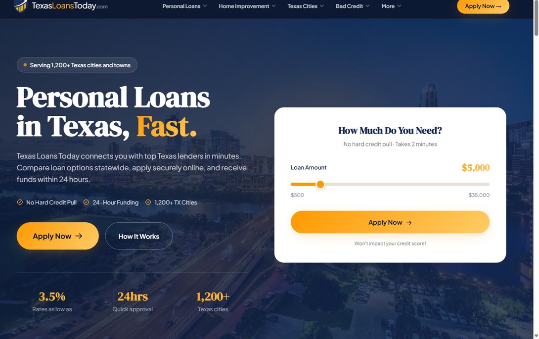 TexasLoansToday – texasloanstoday.com
